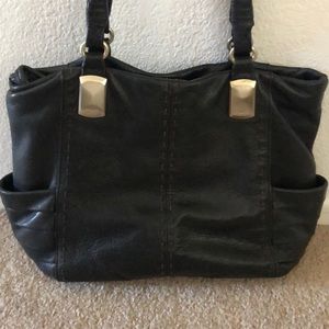✨💫 LIKE NEW b.makowsky GENUINE LEATHER TOTE!💫✨